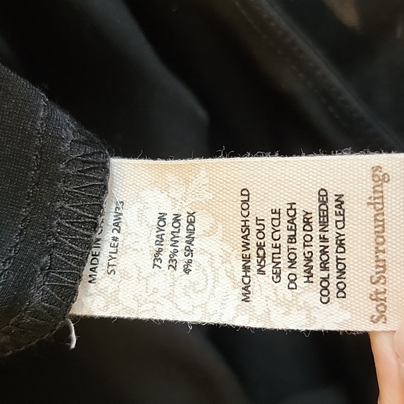 Soft Surroundings Pull-on Printed Pants - Picture 12 of 13